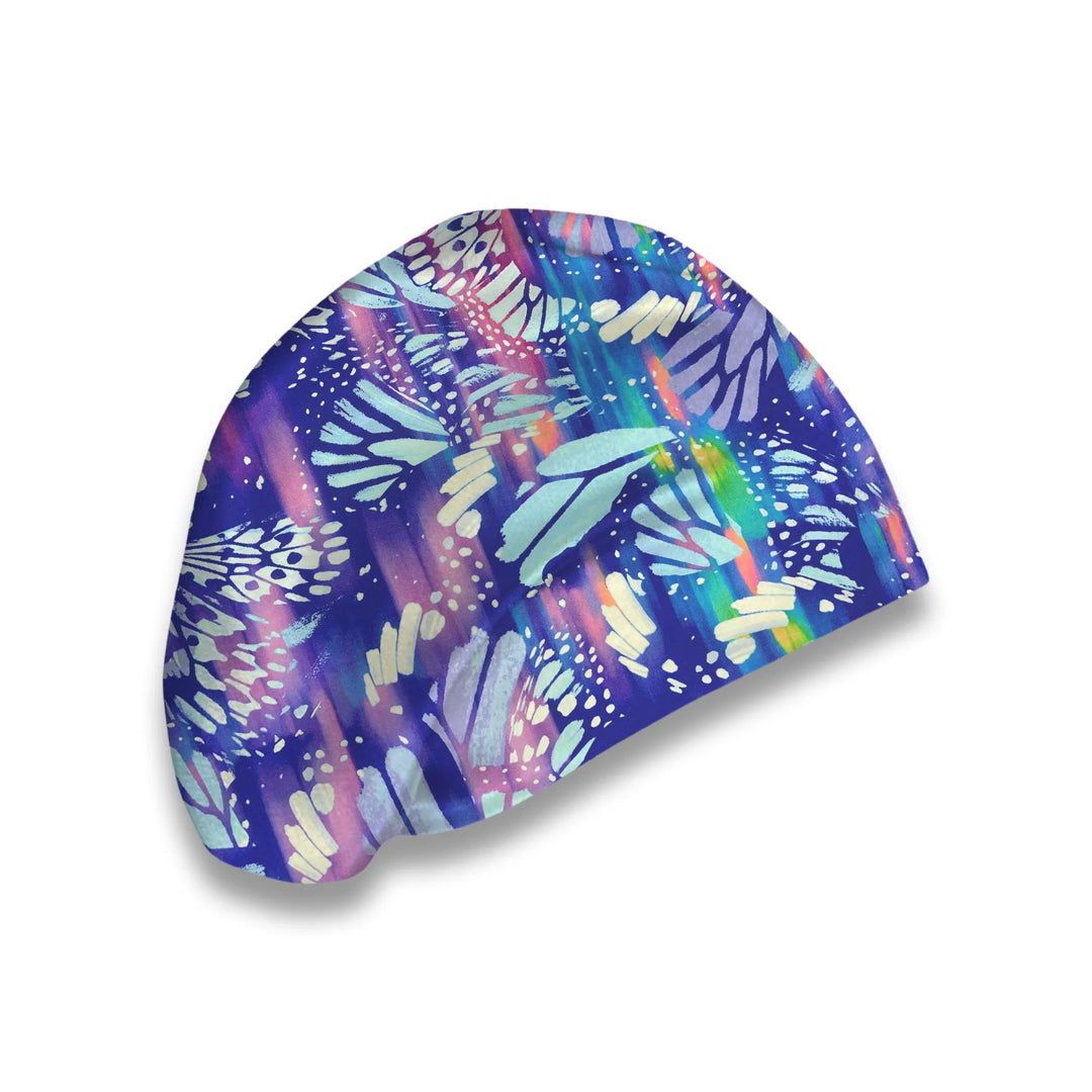 Periwinkle Flutter Comfort+ Scrub Hat