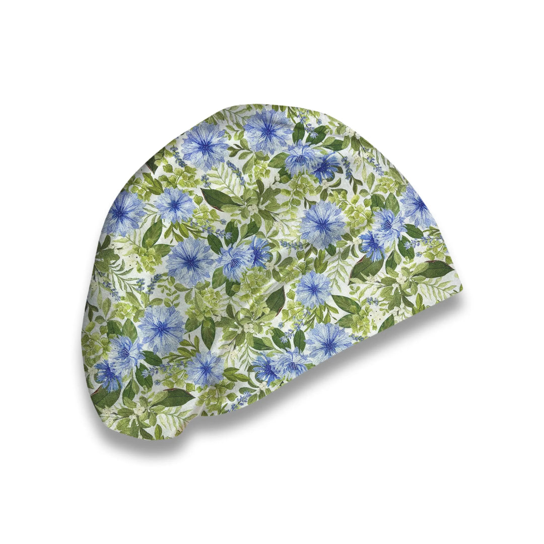 Blue Meadow Breeze Scrub Hat