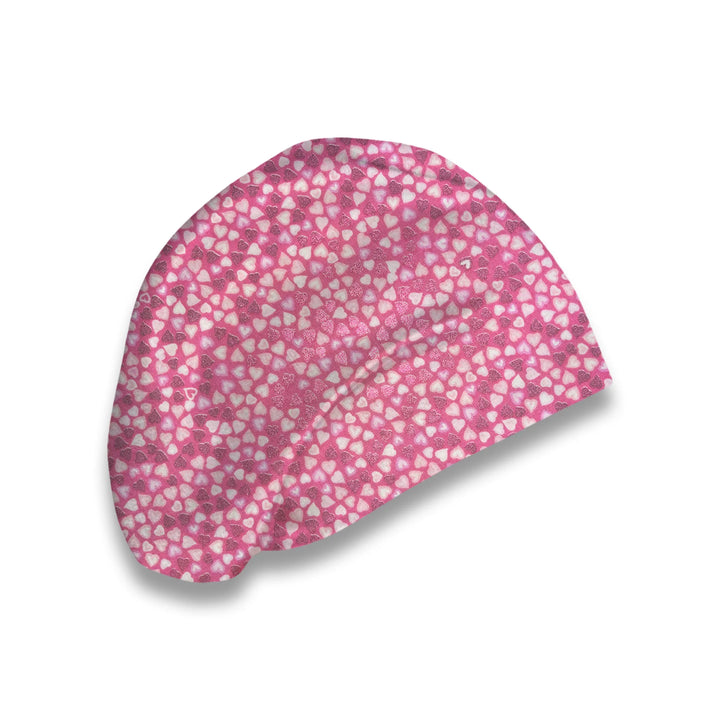 Heart Confetti Scrub Hat