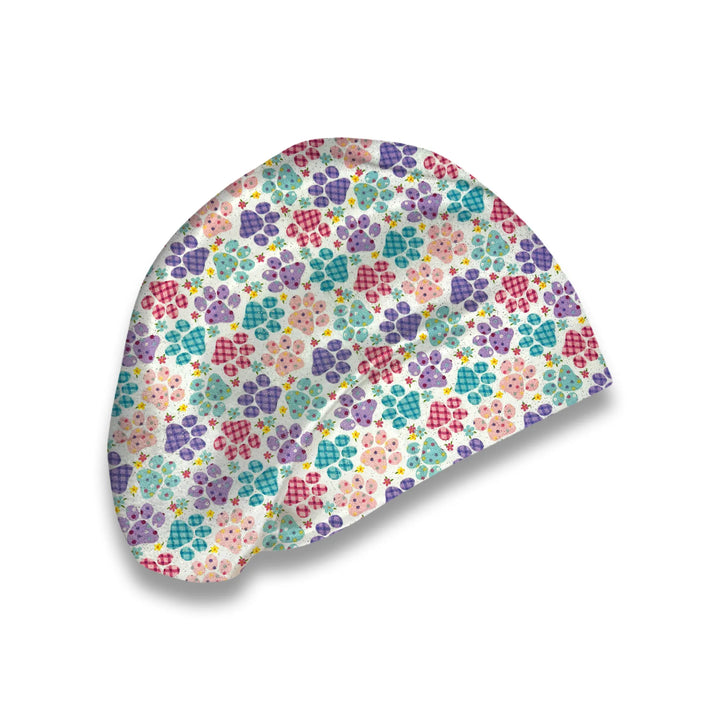 Paws and Posies Scrub Hat