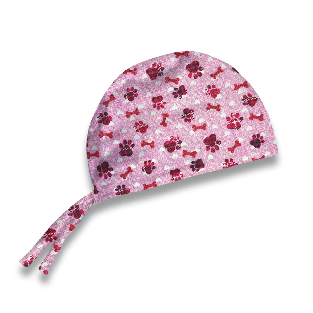 Paws-itively Pink Scrub Hat