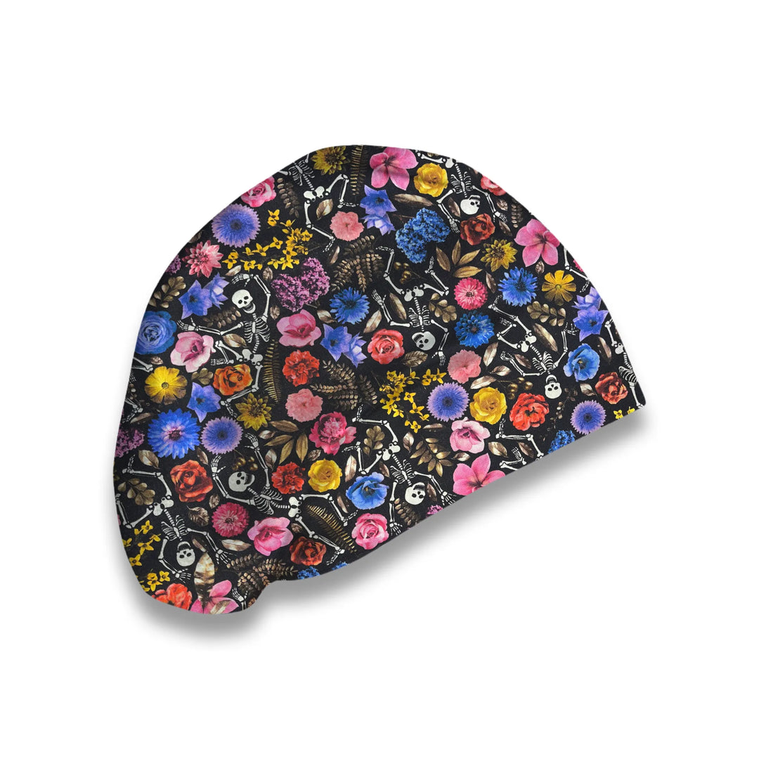 Petals & Bones Scrub Hat