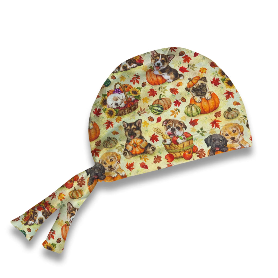 Pumpkin Pups Scrub Hat