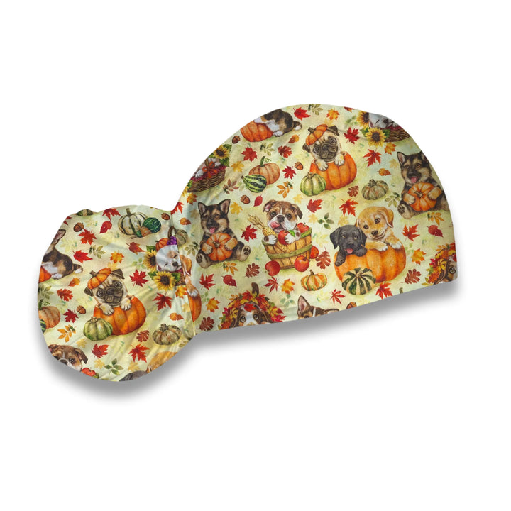 Pumpkin Pups Scrub Hat