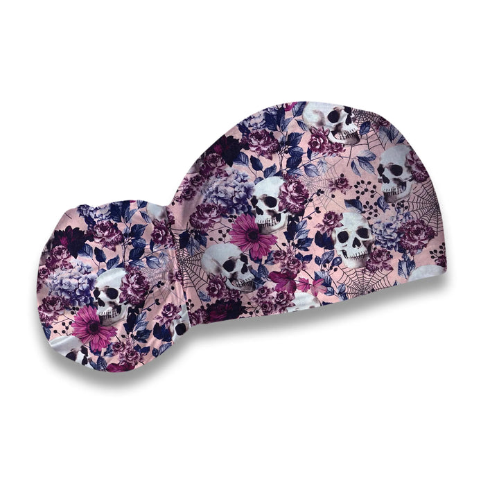 Rosey Skulls Scrub Hat