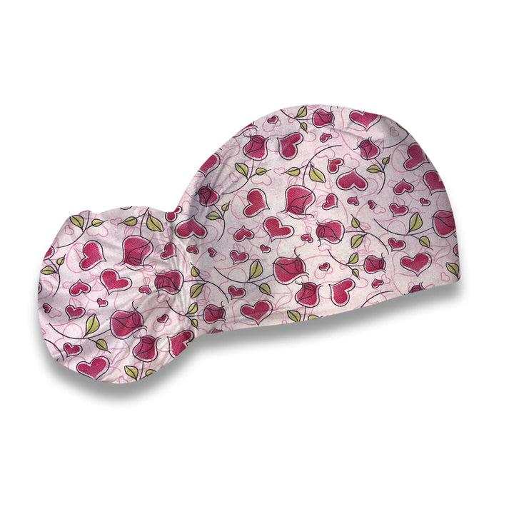 Rosy Romance Scrub Hat