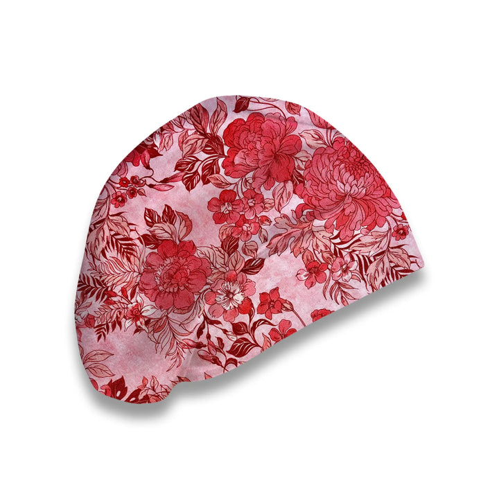 Scarlet Serenity Scrub Hat