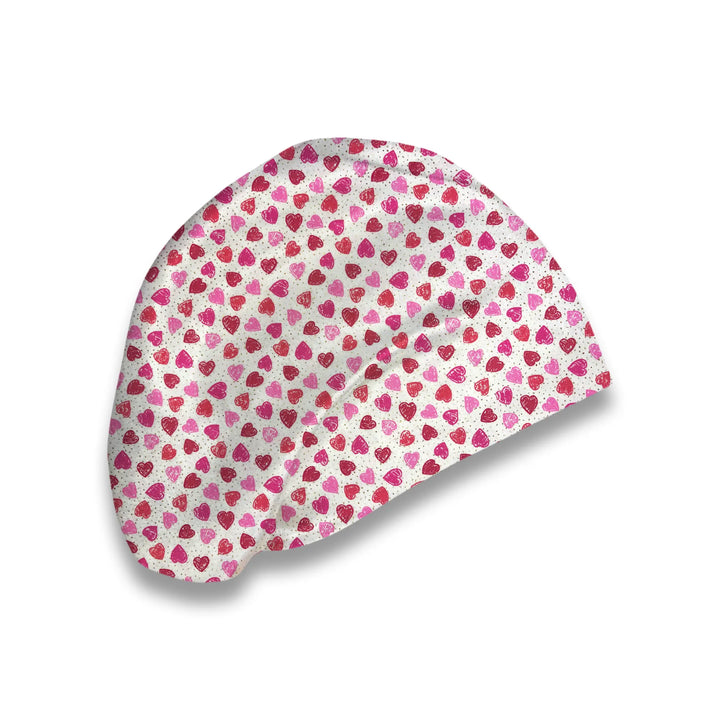 Sprinkled with Hearts Scrub Hat