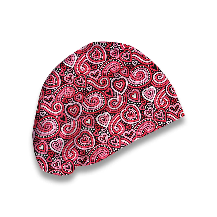 Swirl of Love Scrub Hat