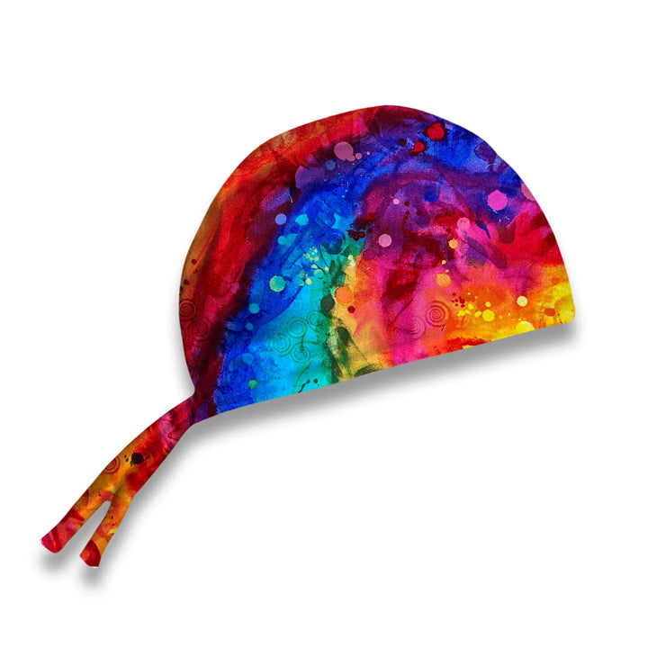 Technicolor Transfusion Scrub Hat