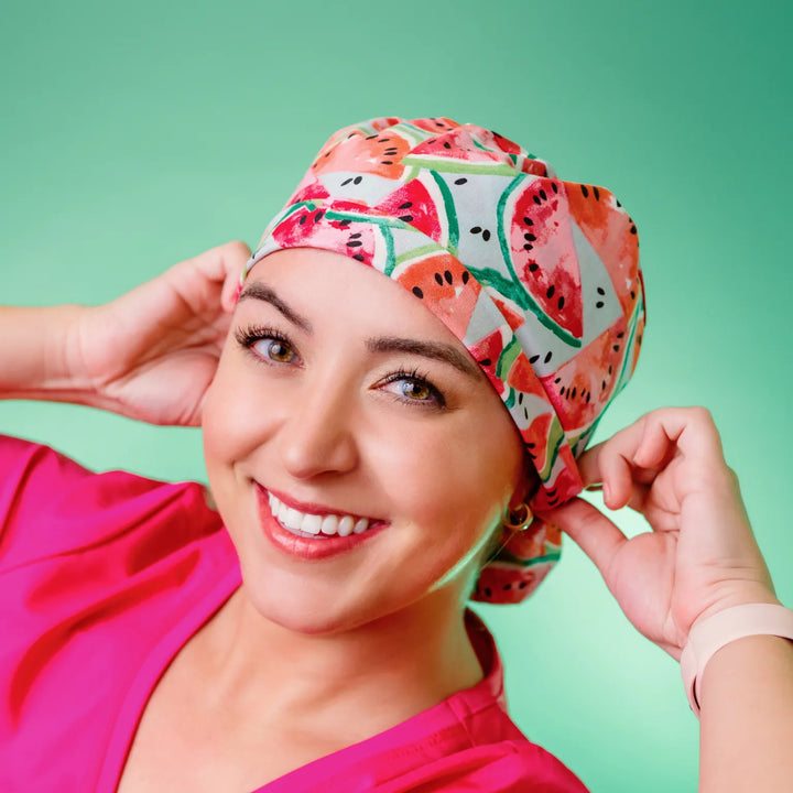 Watermelon Scrub Hat