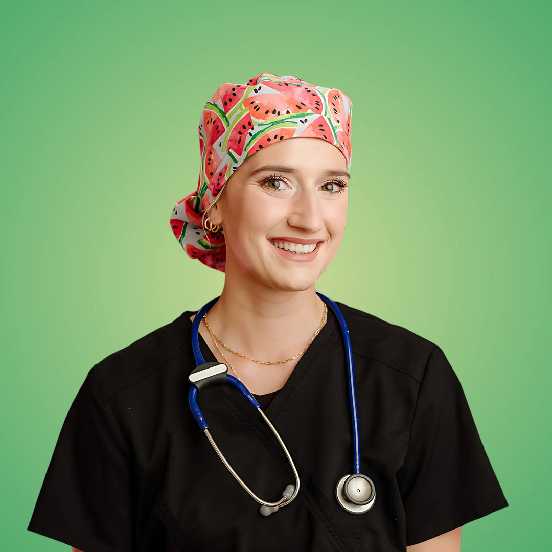 Watermelon Scrub Hat